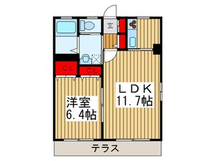 プリ　ソレア－ドの物件間取画像